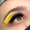 اکستنشن مژه ایجاد سایه با مژه های رنگی