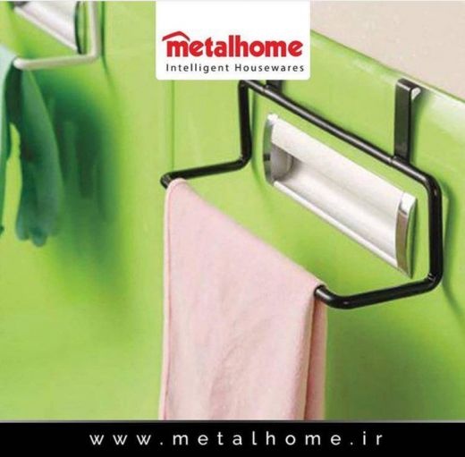 آویز حوله کابینتی متال هوم