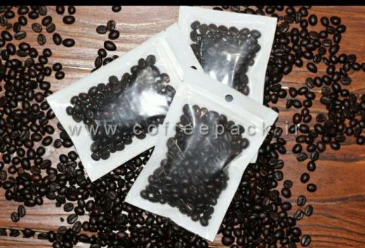 بسته قهوه یک رو شفاف