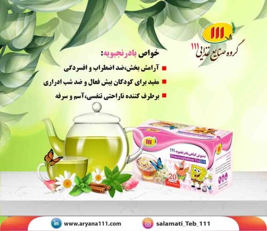 دمنوش بادرنجبویه