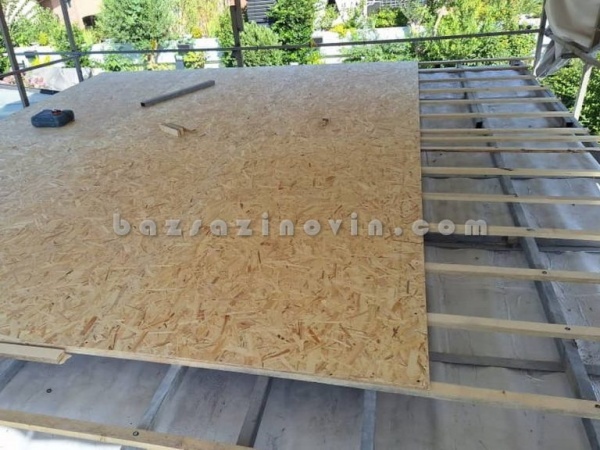 بازسازی و اجرای سقف پانل عایق