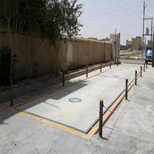 فروش و نصب باسکول 50 تن از نوع بتن فلز پیش ساخته