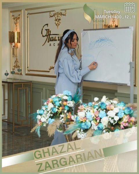 آموزش میکروبلیدینگ ابرو در آکادمی غزل زرگریان