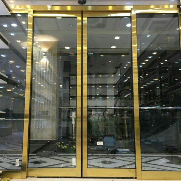 درب شیشه ای اتوبوسی اسلایدینگ